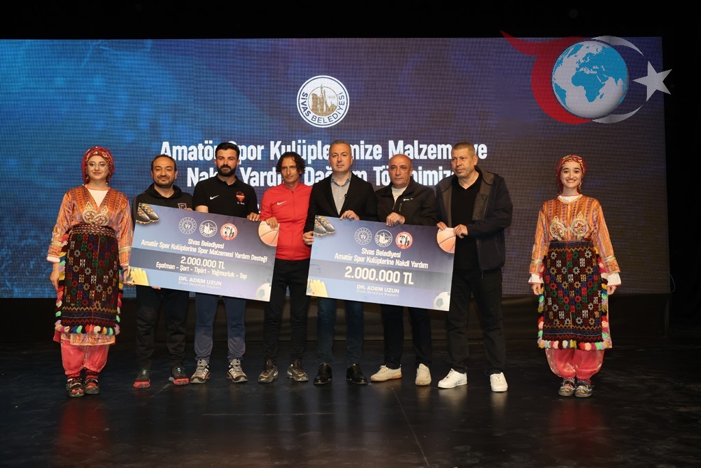 Sivas Belediyesi Amatör Spor Kulüplerine Büyük Destek Sağladı