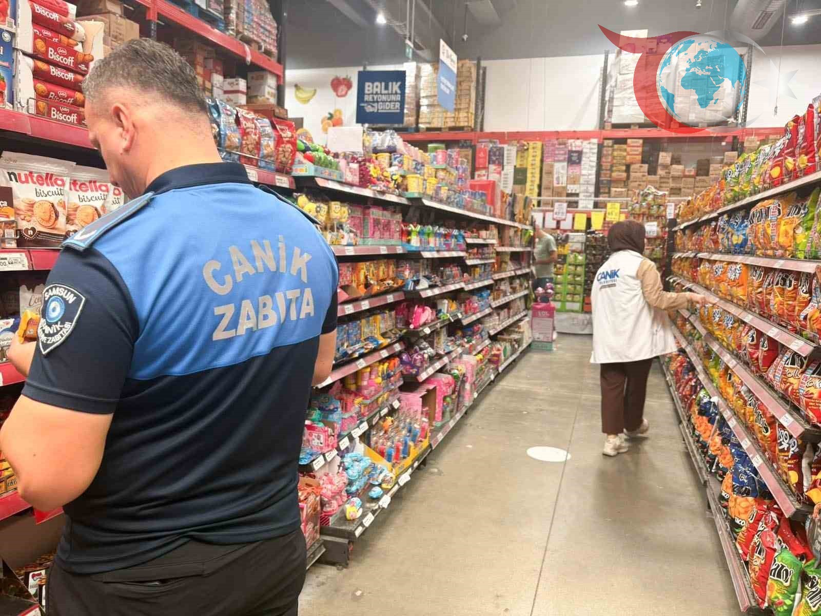 Canik Belediyesi'nden Grosmarketlere Sıkı Denetim