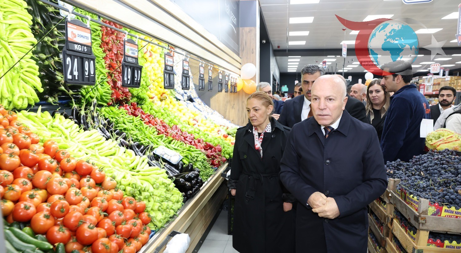 Erzurum'da Halk Pazarı Projesi Büyüyor: Hilalkent'te Yeni Şube Açıldı