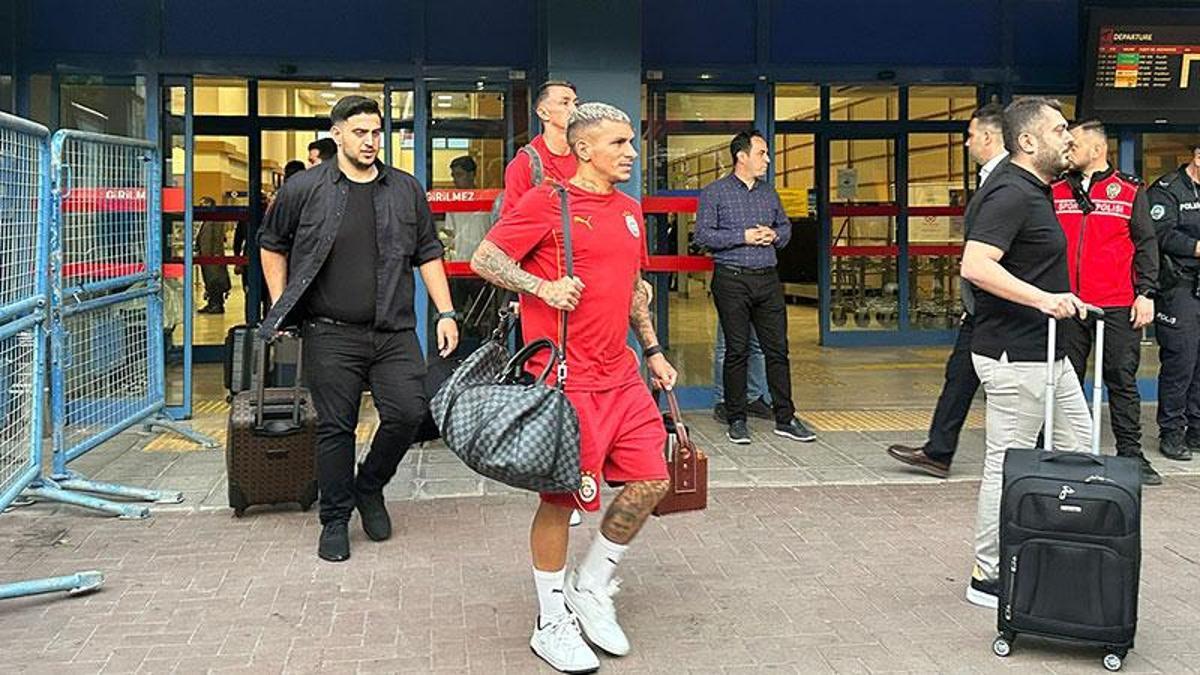 Galatasaray kafilesi, Trabzon'da