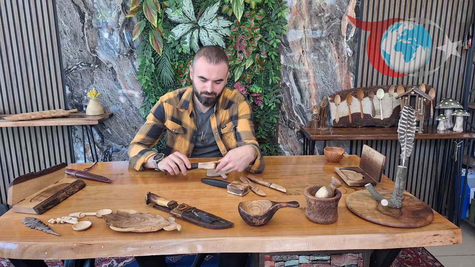 Trabzonlu Ahşap Oymacının Başarı Hikayesi