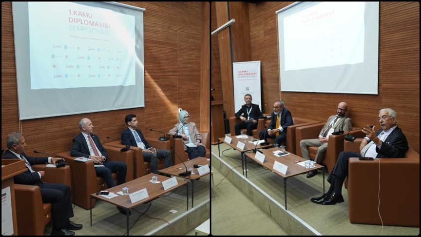 "1. Kamu Diplomasisi Sempozyumu"nda ilk gün sona erdi