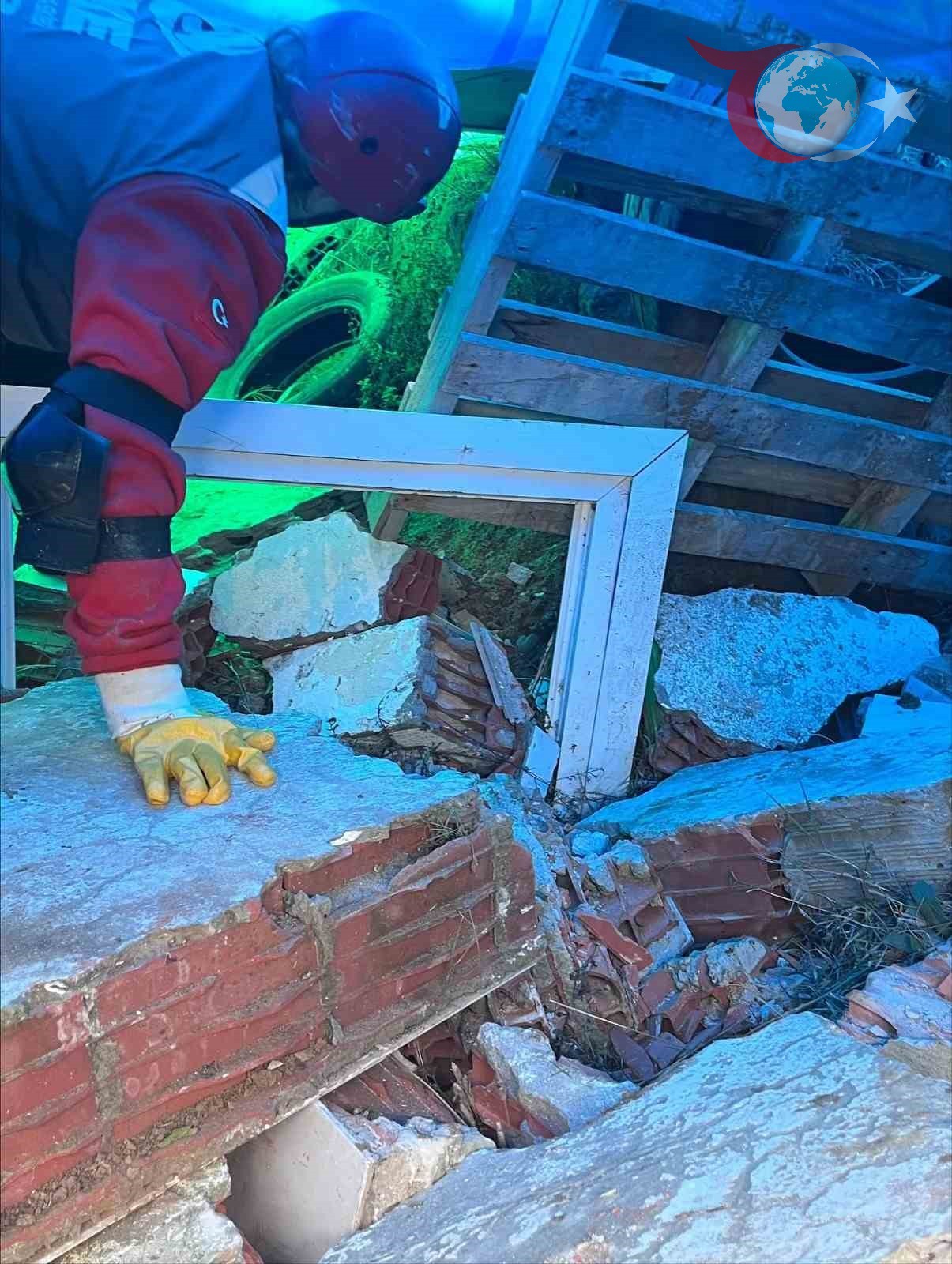 Sinop'ta UMKE'nin Gerçeği Aratmayan Deprem Tatbikatı