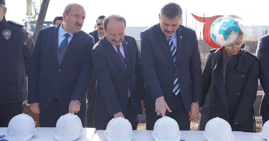 Erzurum Teknik Üniversitesi'nde Yeni Spor Bilimleri Fakültesi Binasının Temeli Atıldı