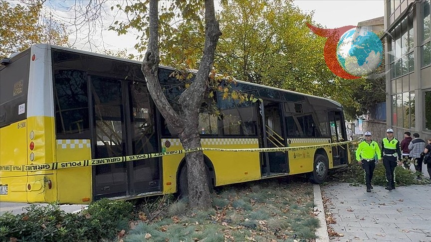 Beşiktaş'ta Kalp Krizi Sonrası Kontrolden Çıkan Otobüs Kazası