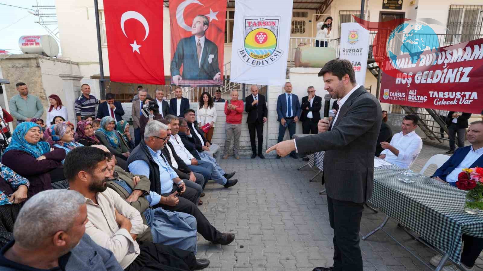 Tarsus Belediye Başkanı Boltaç'tan Hizmet Sözü: Asfaltlama Durmayacak